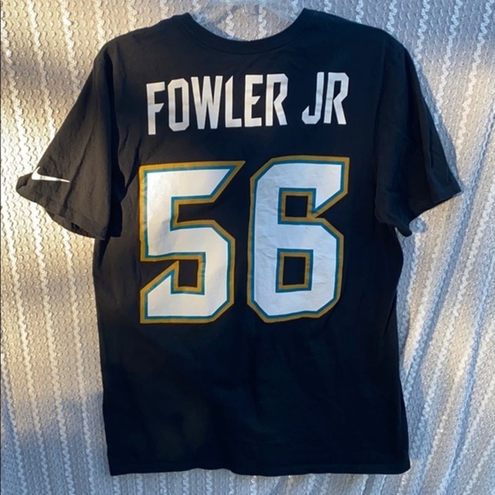 Nike Jacksonville Jaguars Dante Fowler Jr #56 NFL Tee Black Mens